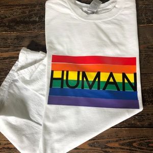 Sale 3/$10! Human Pride Tee
